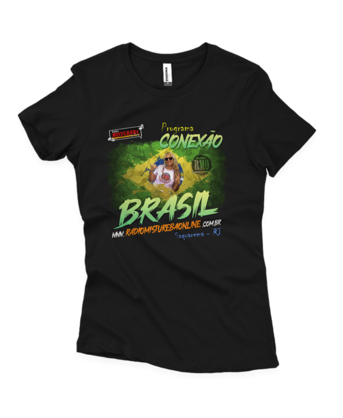 Baby long do Programa CONEXÃO BRASIL COM LÚ ROCHA!  Gostou da estampa? Temos para Ecobag, caneca e avental. É só pedir pelo nosso ZAP!
