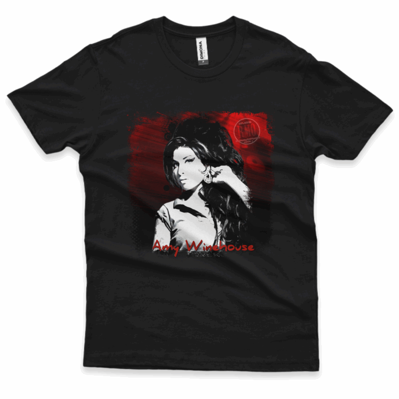 Camiseta Amy Winehouse -Temos esta estampa para outros produtos. É só pedir pelo contato!
