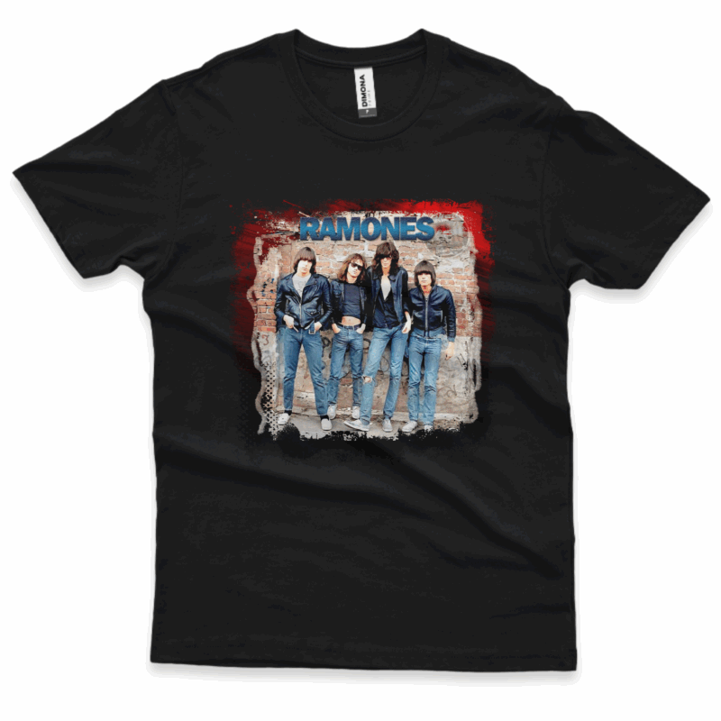 Camiseta RAMONES 1 -Temos esta estampa para outros produtos. É só pedir pelo contato!