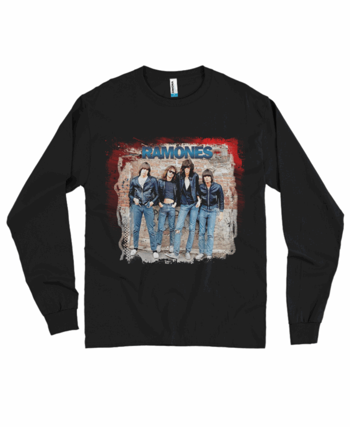 Camisa manga Longa RAMONES 1 - Temos esta estampa para outros produtos. É só pedir pelo contato!