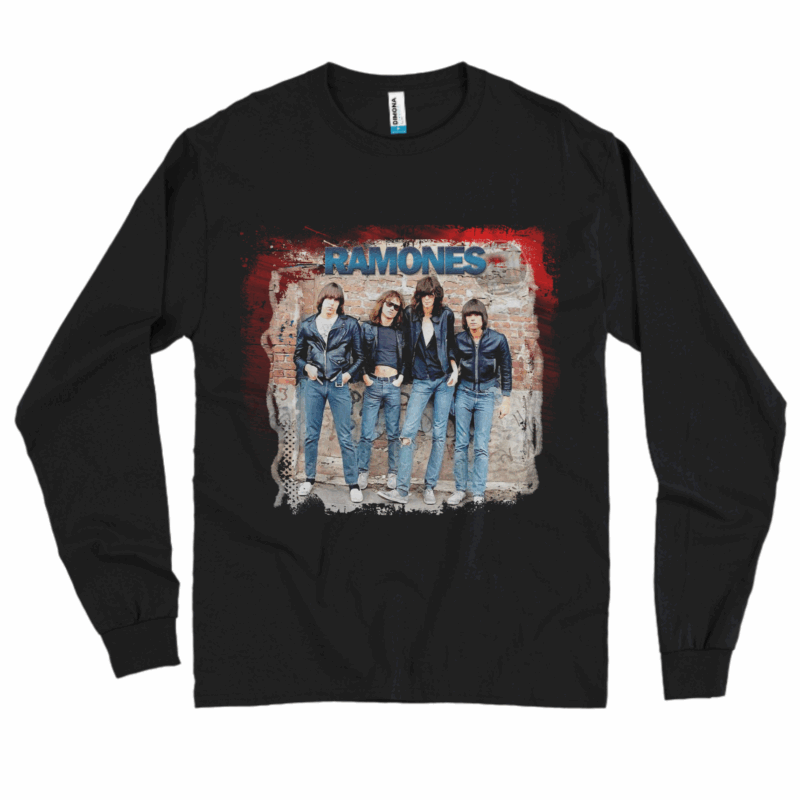 Camisa manga Longa RAMONES 1 - Temos esta estampa para outros produtos. É só pedir pelo contato!