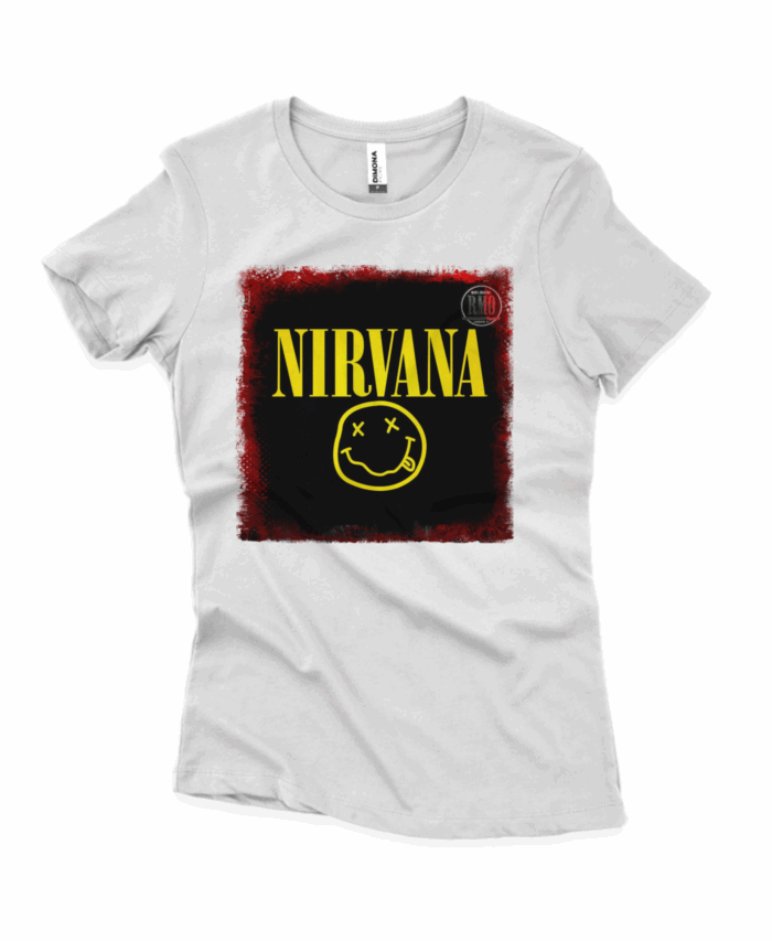 Baby long NIRVANA SHOW!  Gostou da estampa? Temos para Ecobag, caneca e avental. É só pedir pelo nosso ZAP! - Image 2