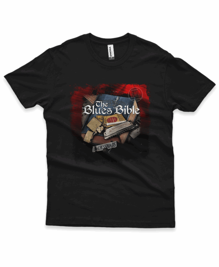 Camiseta The Blues Bible -Temos esta estampa para outros produtos. É só pedir pelo contato!