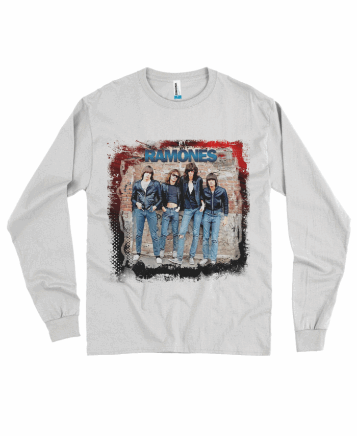 Camisa manga Longa RAMONES 1 - Temos esta estampa para outros produtos. É só pedir pelo contato! - Image 2