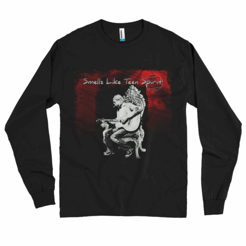 Camisa manga Longa Kurt-Cobain - Temos esta estampa para outros produtos. É só pedir pelo contato!