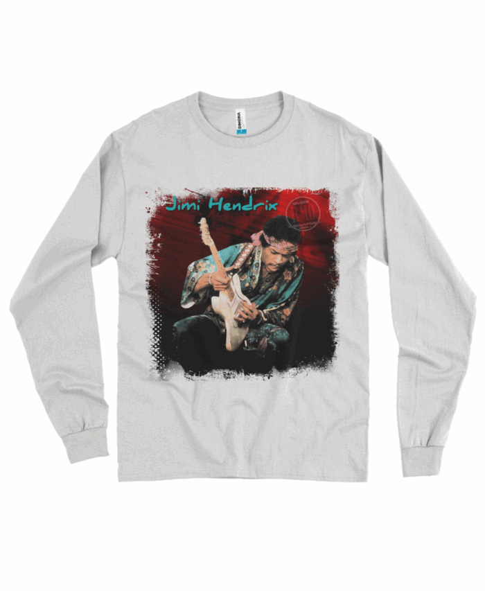Camisa manga longa Jimi Hendrix - Temos esta estampa para outros produtos. É só pedir pelo contato! - Image 2