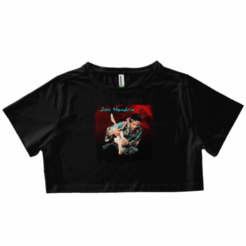 Cropped Jimi Hendrix - Temos esta estampa para Caneca. É só pedir pelo contato!