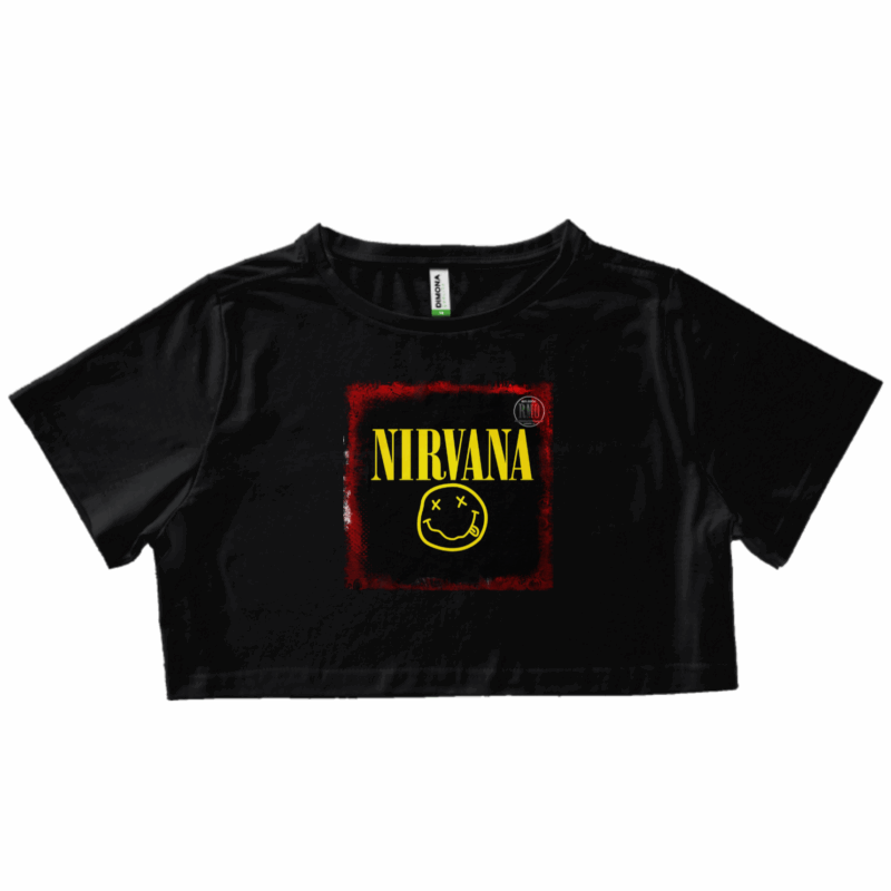 Cropped NIRVANA SHOW - Temos esta estampa para Caneca. É só pedir pelo contato!