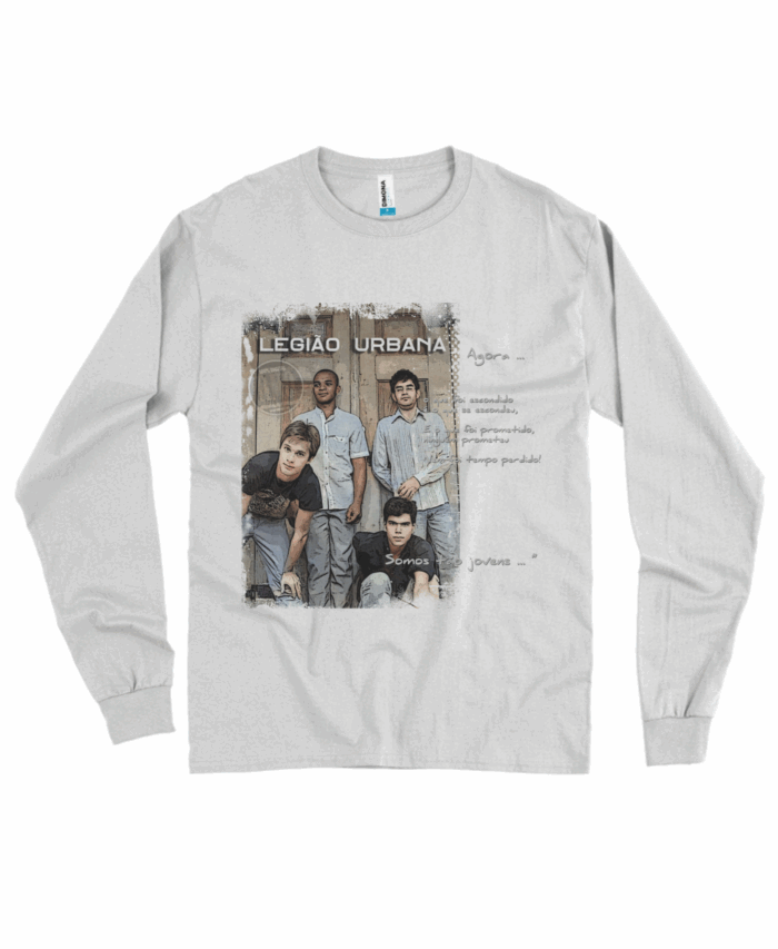 Camisa manga Longa LEGIÃO URBANA - Temos esta estampa para outros produtos. É só pedir pelo contato! - Image 2