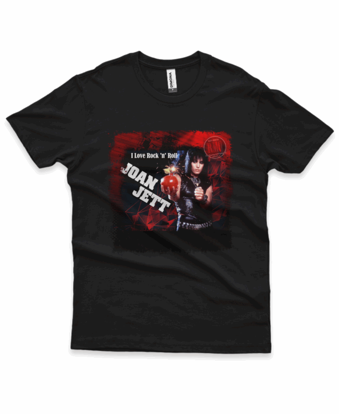 Camiseta  Joan Jett - I Love Rock 'N Roll  (Cenário-pop)