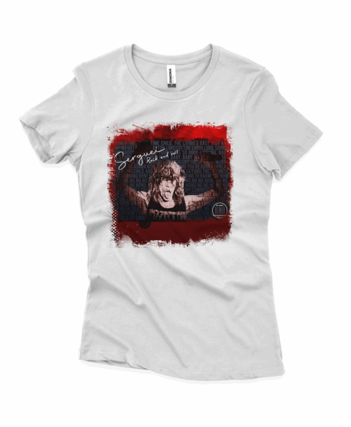 Camiseta baby long Serguei A lenda 
