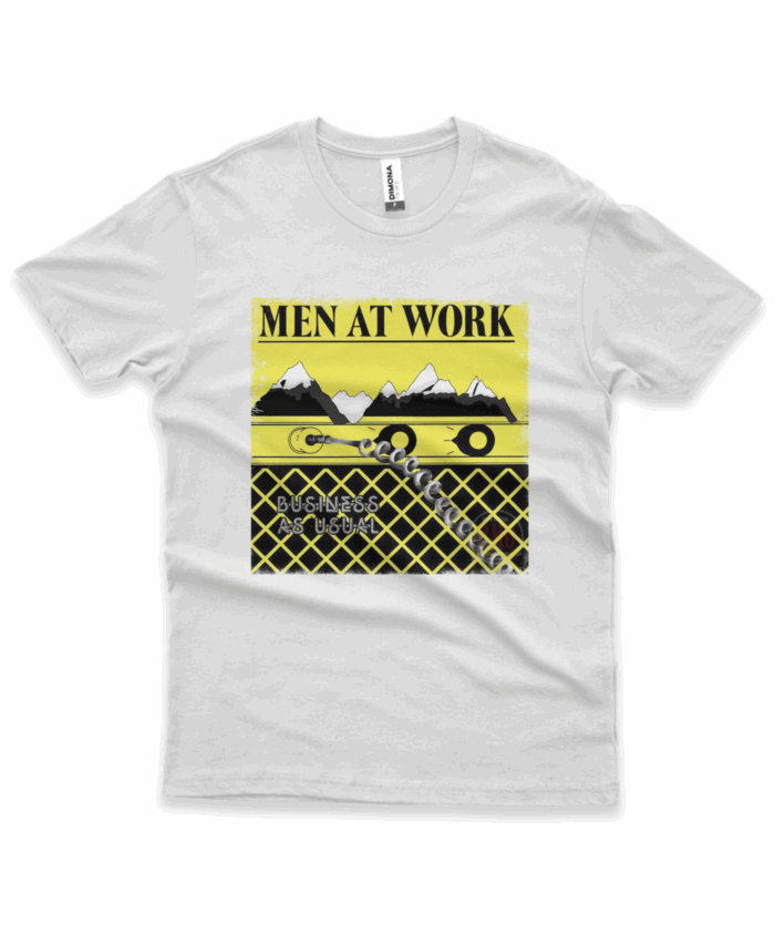 Camiseta Men at Work (Cenário-pop) - Imagem 2