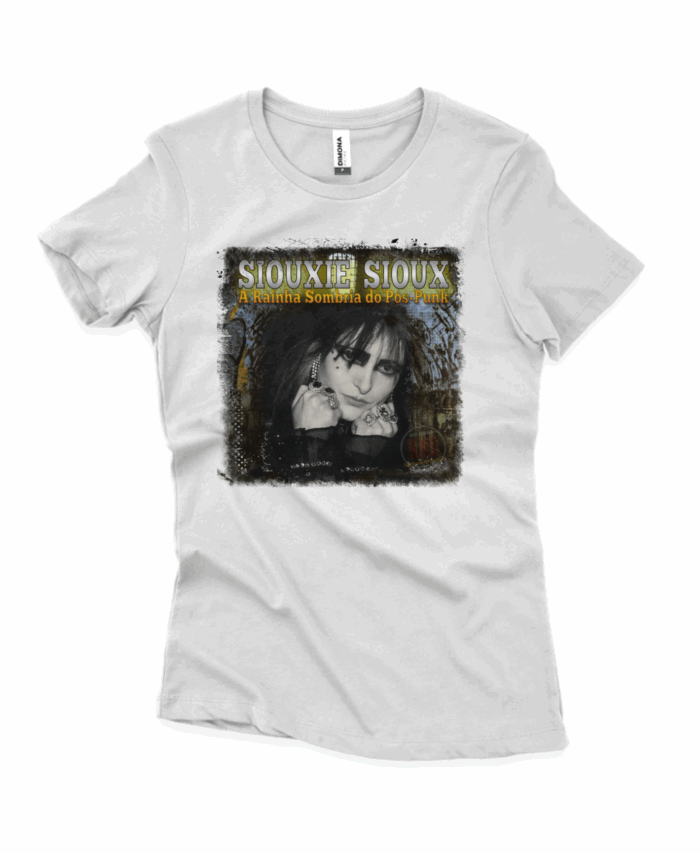 Camiseta baby long Siouxsie-Sioux a rainha das sombras (Cenário-pop) - Imagem 2