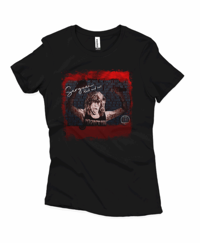 Camiseta baby long Serguei A lenda 