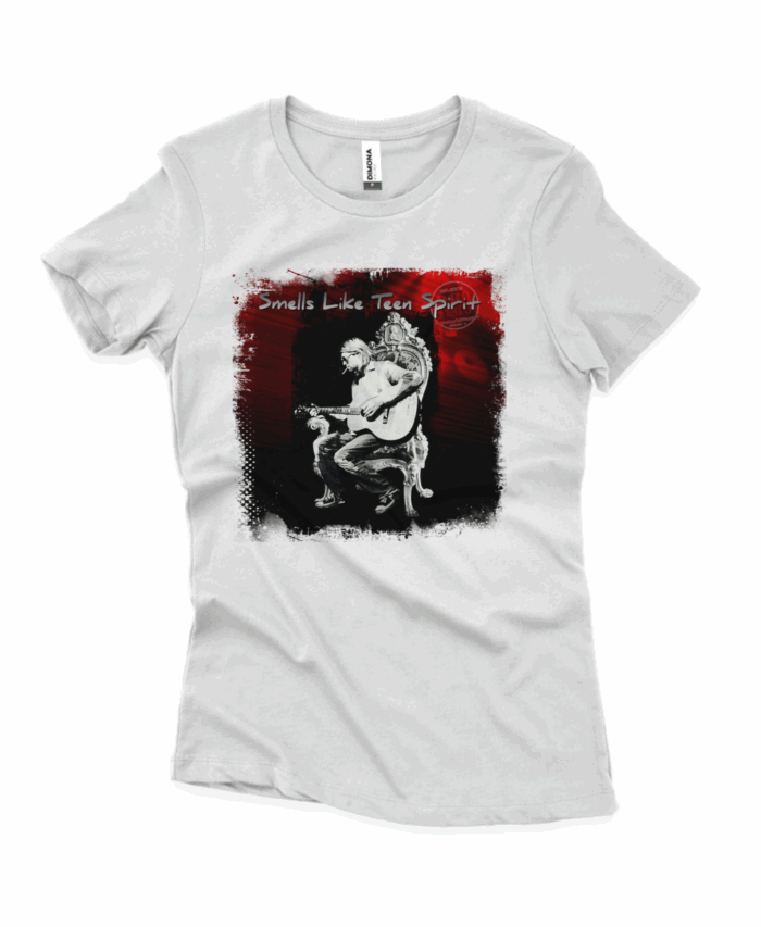 Camiseta baby long Kurt Cobain     (Cenário-pop) - Imagem 2