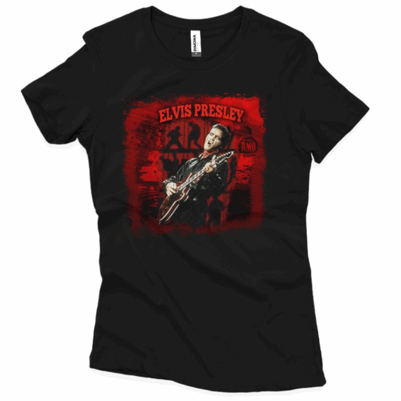 Camiseta baby long Elvis (Cenário-pop)