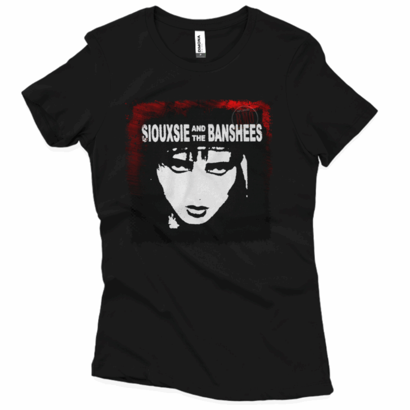 Camiseta baby long Siouxsie-Sioux  (Cenário-pop)