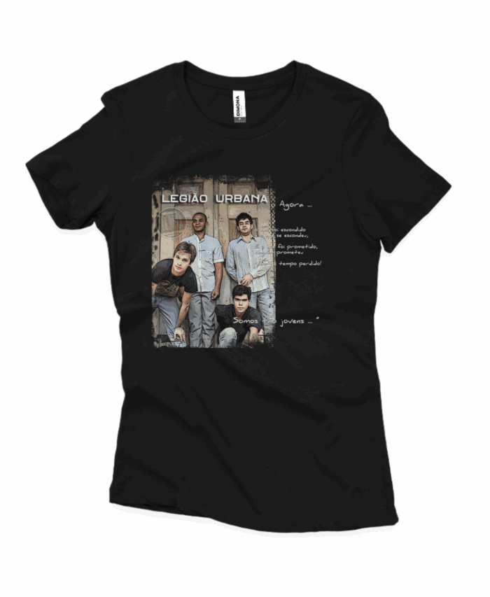 Camiseta baby long Legião Urbana   (Cenário-pop)
