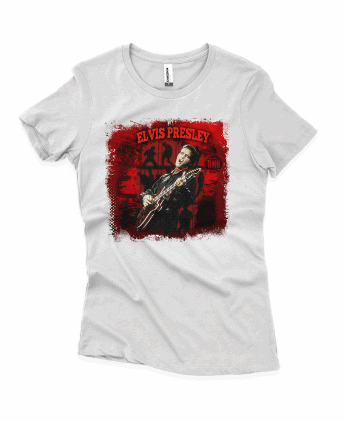 Camiseta baby long Elvis (Cenário-pop) - Imagem 2