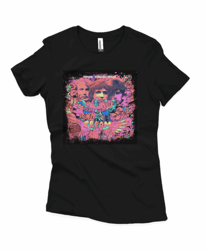 Camiseta baby long Cream (Cenário-pop)
