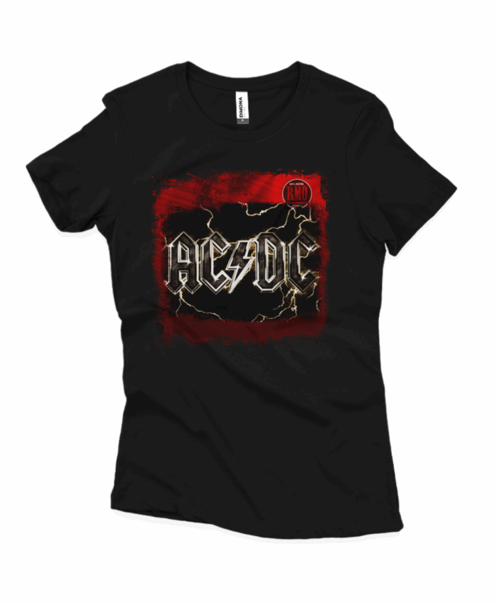 Camiseta baby long ACDC (Cenário-pop)