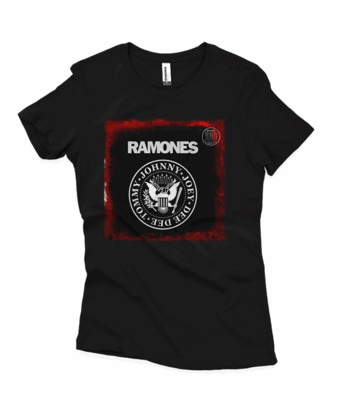 Camiseta baby long Ramones Let’s Go  (Cenário-pop)