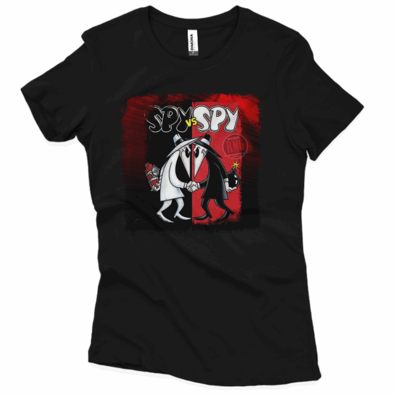 Camiseta baby long SPY vs SPY     (Cenário-pop)