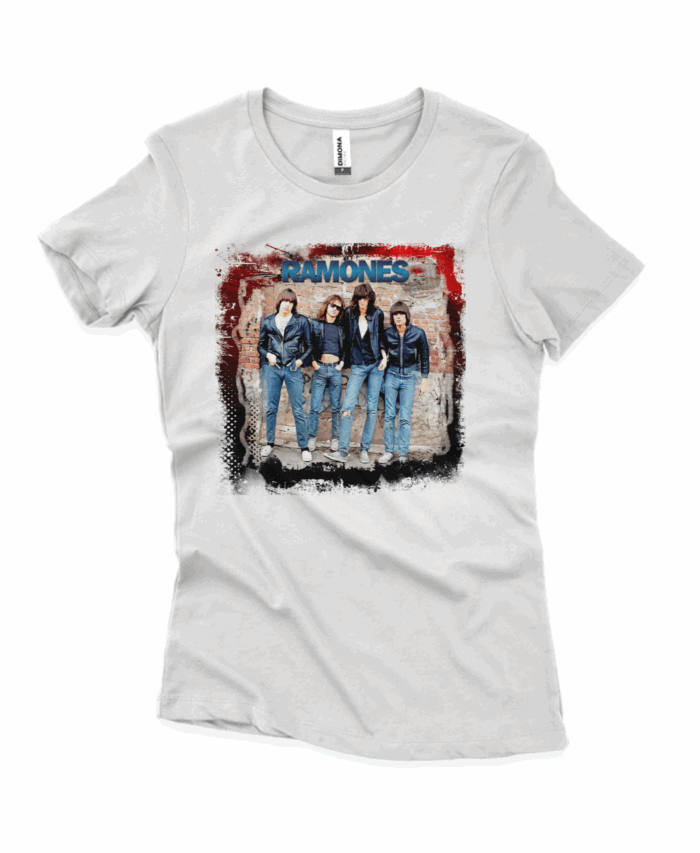 Camiseta baby long Ramones   (Cenário-pop) - Imagem 2