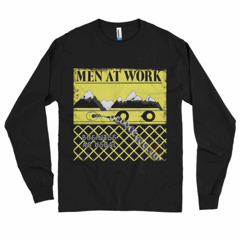 MANGA-LONGA- Men at Work (Cenário-pop)