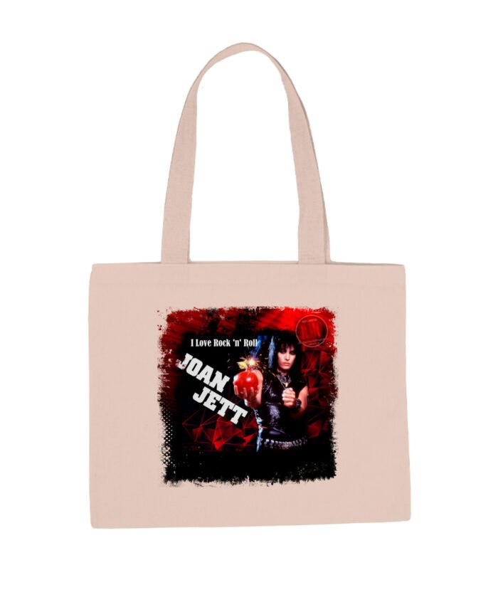 ECOBAG Joan Jett - I Love Rock 'N Roll  (Cenário Pop)