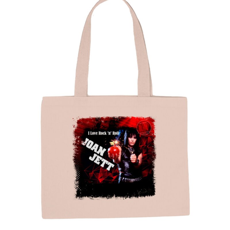 ECOBAG Joan Jett - I Love Rock 'N Roll  (Cenário Pop)