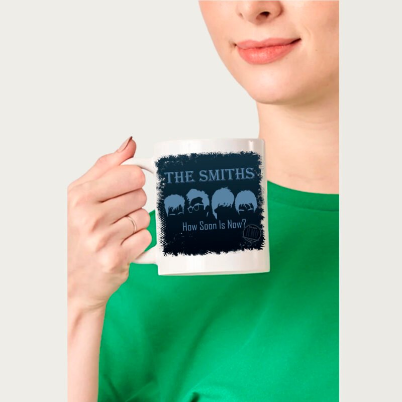 Caneca de porcelana The Smiths   (Cenário-pop)