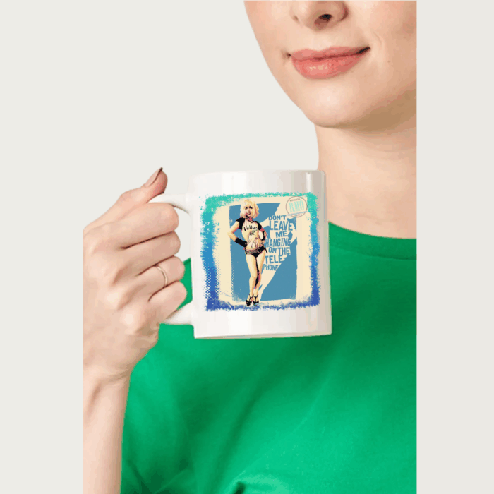 Caneca de porcelana branca - Debbie 