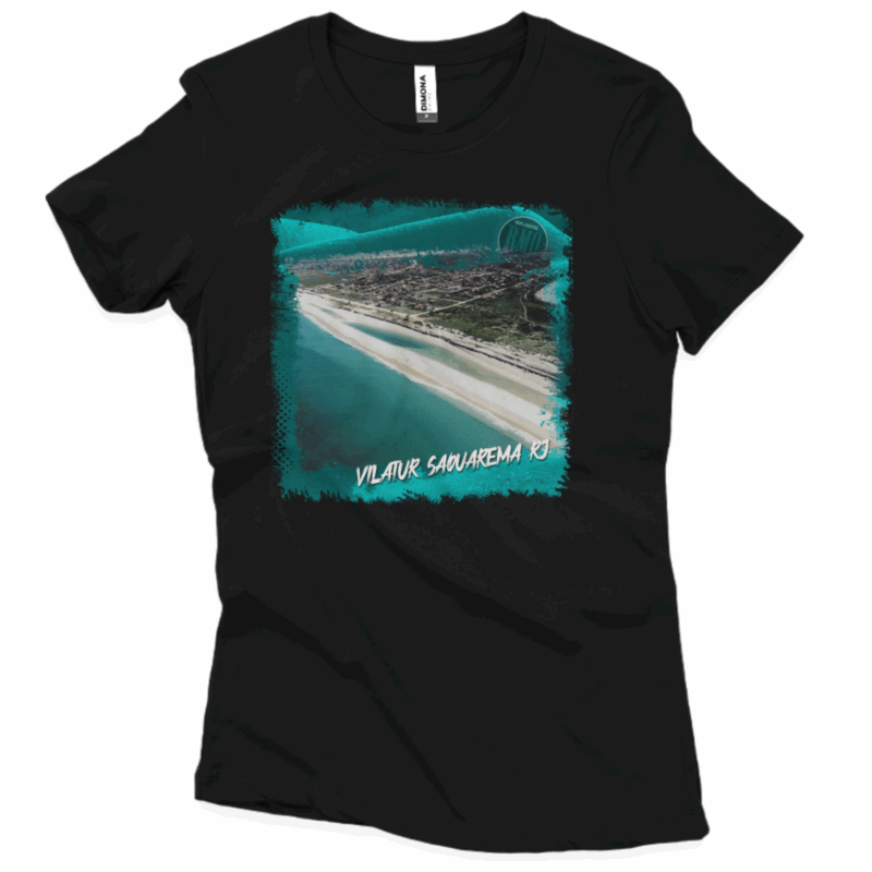 Camiseta baby long Vilatur (Cenário-pop)