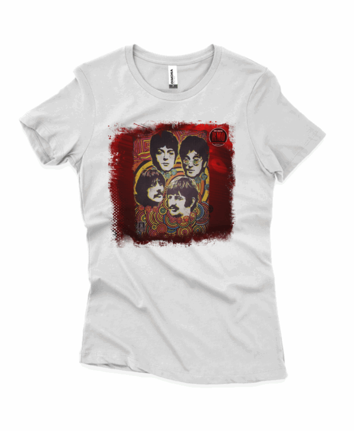 Camiseta baby long The Beatles (Cenário-pop) - Imagem 2