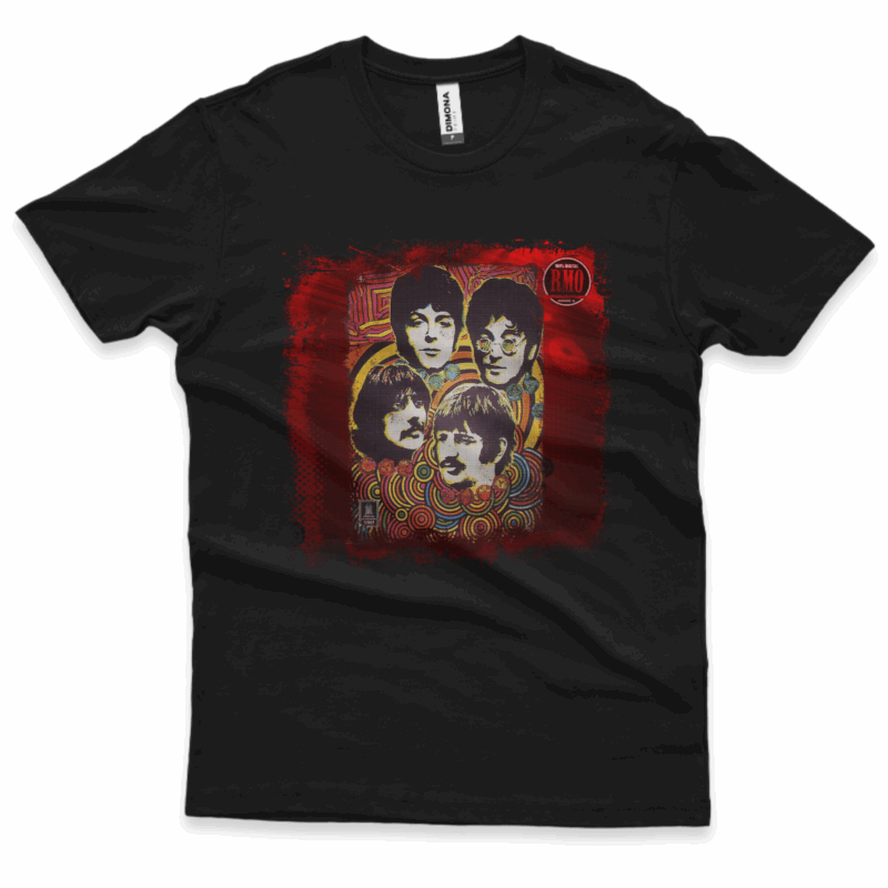 Camiseta The Beatles (Cenário-pop)