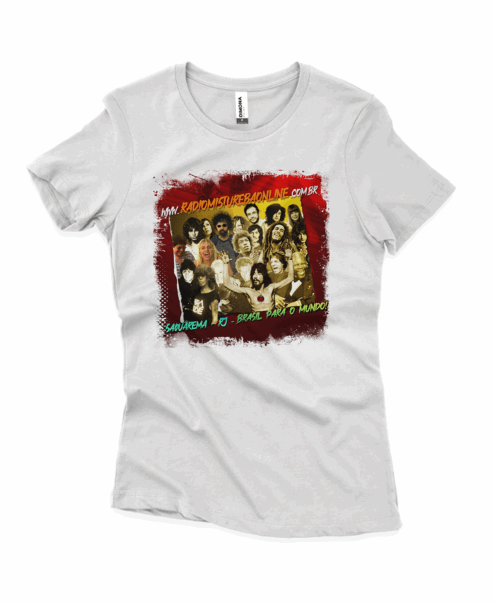 Camiseta baby long Galera Mistureba (Cenário-pop) - Imagem 2