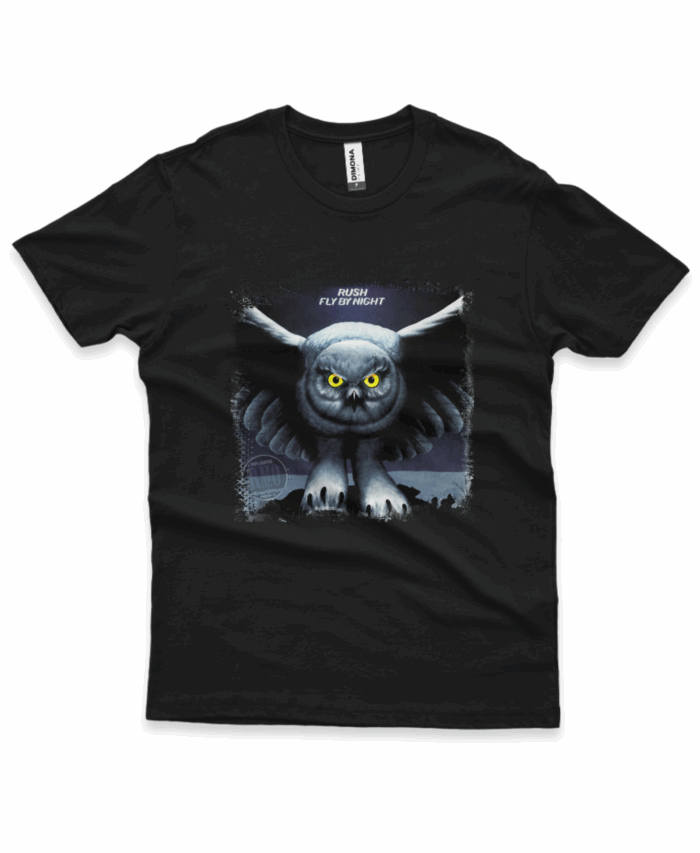 Camiseta Rush fly by night  (Cenário-pop)
