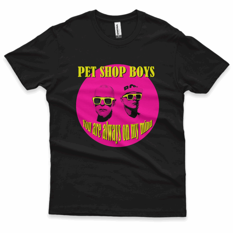 Camiseta Pet Shop Boys  (Cenário-pop)
