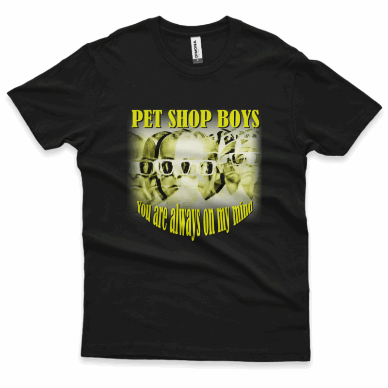 Camiseta Pet Shop Boys 1  (Cenário-pop)