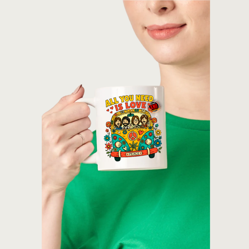 Caneca  The Beatles - All You Need Is Love