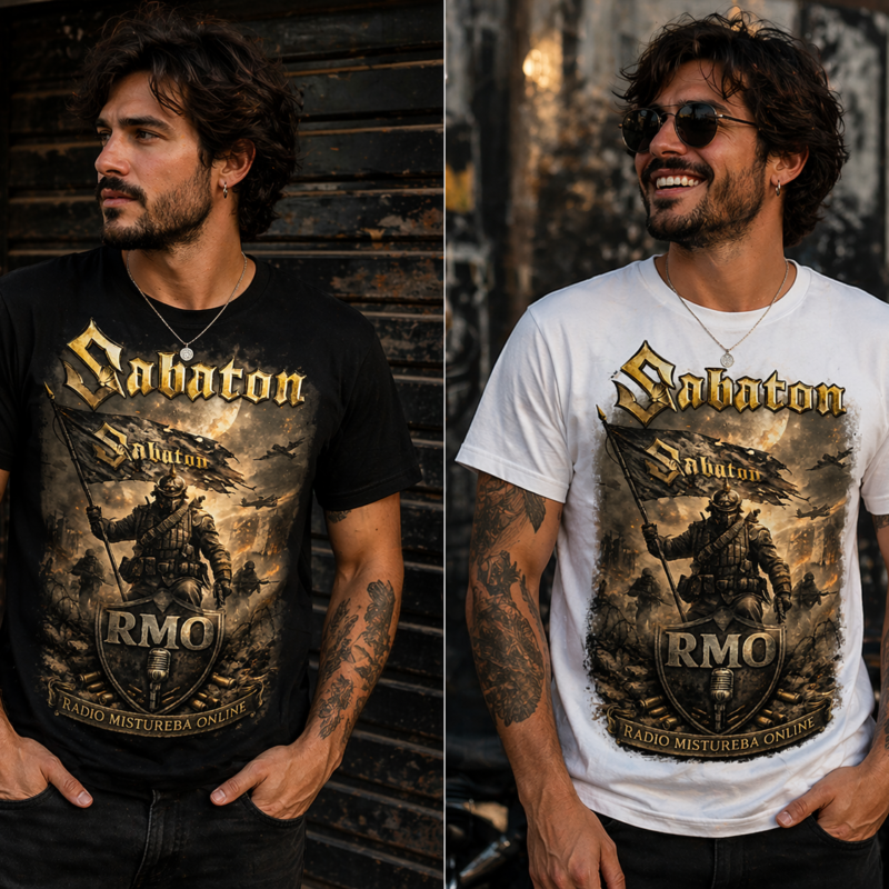 Camisa SABATON - Smoking Snakes