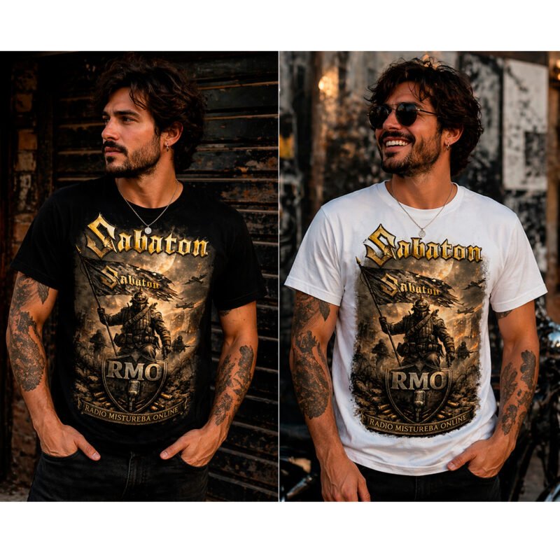 Camisa SABATON - Smoking Snakes